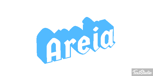 Areia Efeito do texto