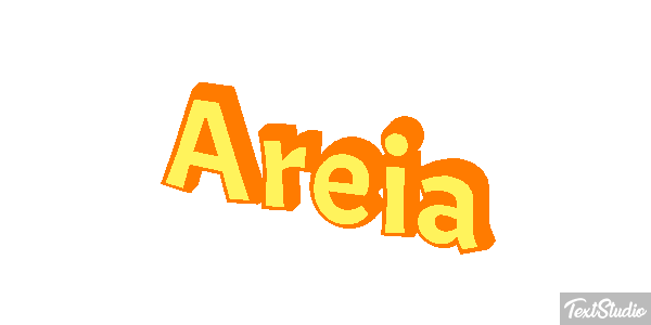 Areia Efeito do texto