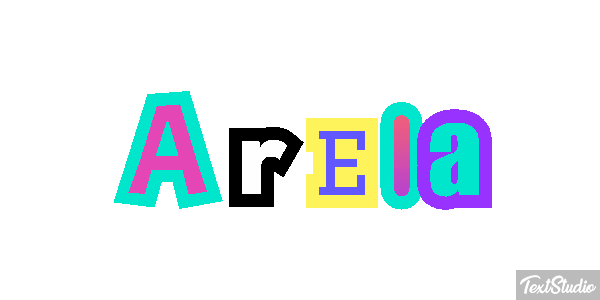 Areia Efeito do texto