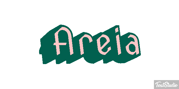 Areia Efeito do texto