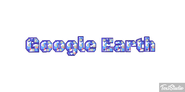 Google Earth Text effect