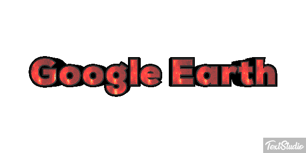 Google Earth Text effect