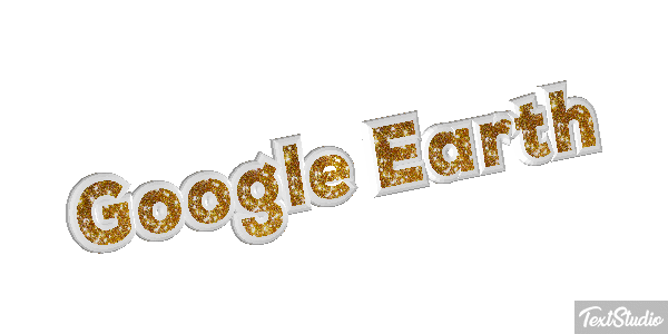 Google Earth Text effect