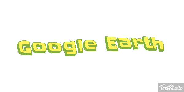 Google Earth Text effect