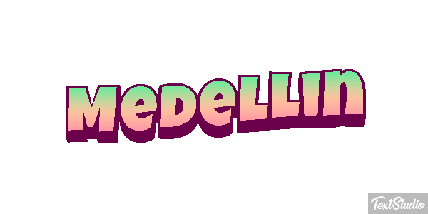 Medellín Efekt tekstowy