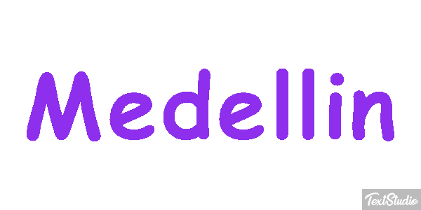 Medellín Efekt tekstowy