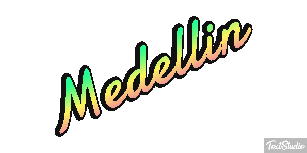 Medellín Efekt tekstowy