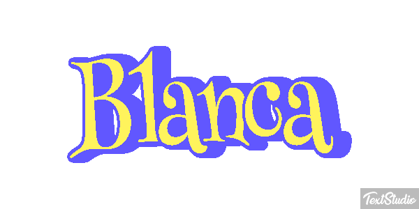 Blanca Efekt tekstowy