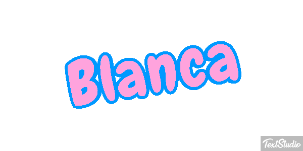Blanca Efekt tekstowy