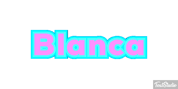 Blanca Efekt tekstowy