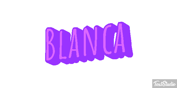 Blanca Efekt tekstowy