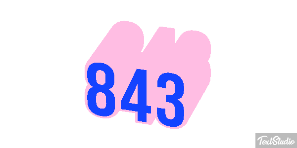 843 Effet de texte