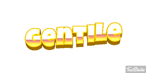 Gentile Effetto testo
