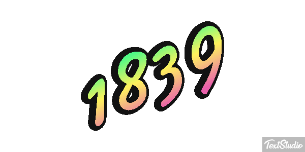 1839 Efekt tekstowy
