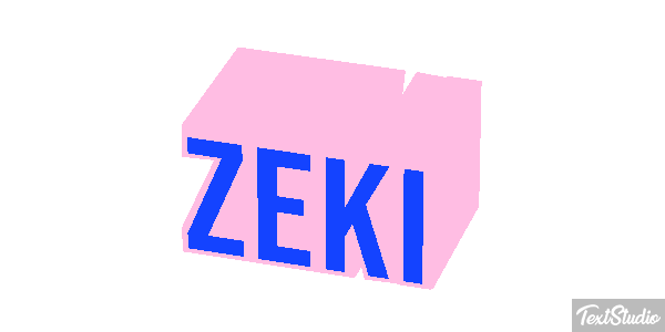 Zeki Texteffekt
