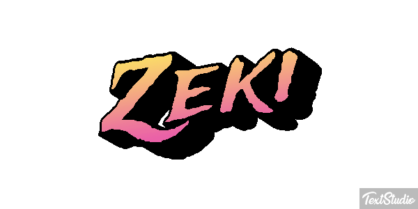 Zeki Texteffekt