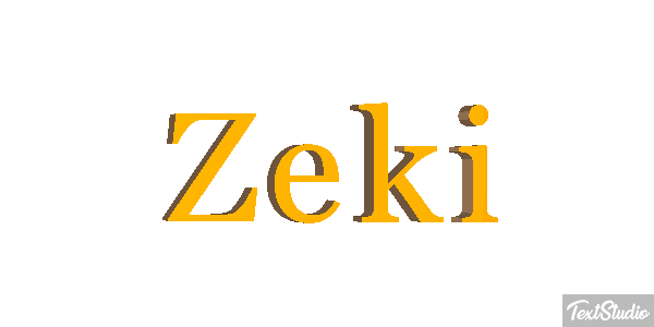 Zeki Texteffekt