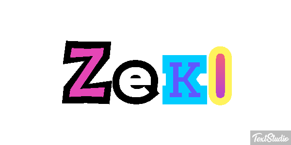 Zeki Texteffekt