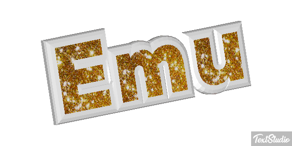Emú Text effect