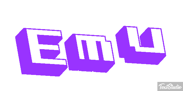 Emú Text effect