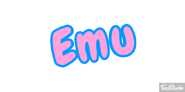 Emú Text effect