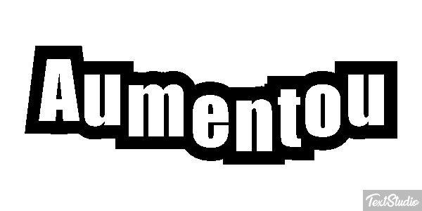 Aumentou Efeito do texto
