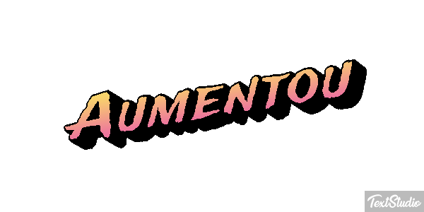 Aumentou Efeito do texto
