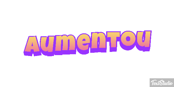 Aumentou Efeito do texto
