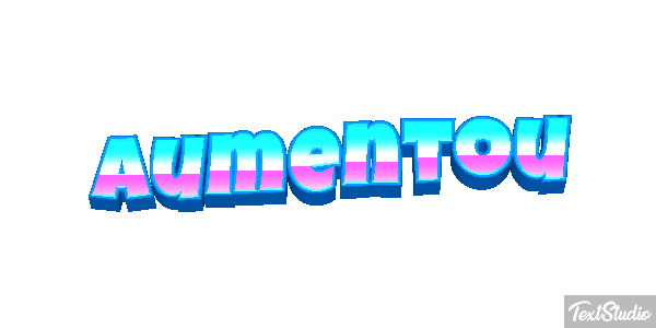 Aumentou Efeito do texto