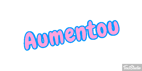 Aumentou Efeito do texto