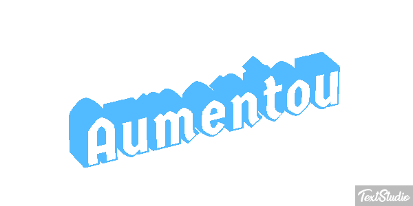 Aumentou Efeito do texto