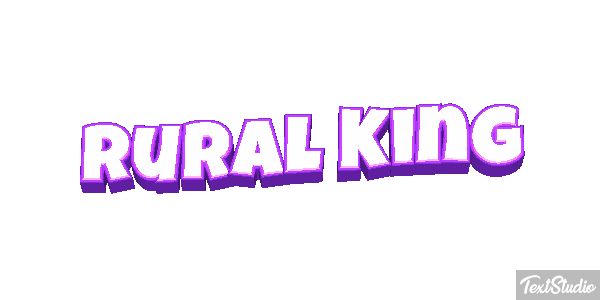Rural King Efeito do texto