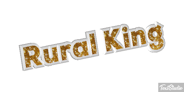 Rural King Efeito do texto
