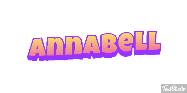 Annabell Text effect