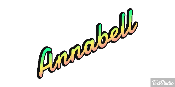 Annabell Text effect