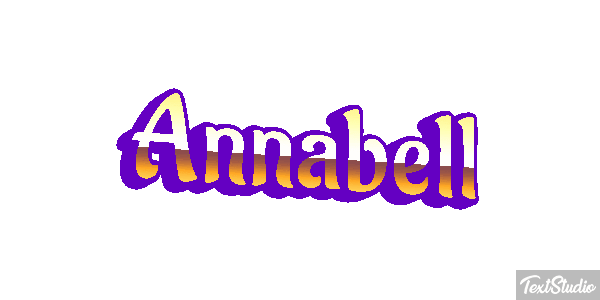 Annabell Text effect