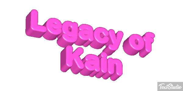 Legacy of Kain Efecto de texto