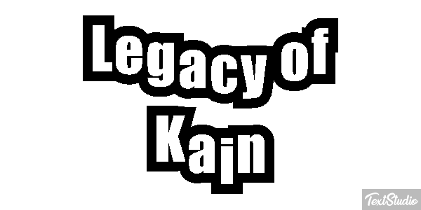 Legacy of Kain Efecto de texto