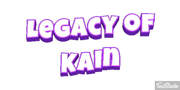 Legacy of Kain Efecto de texto