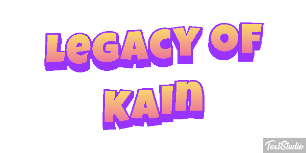 Legacy of Kain Efecto de texto