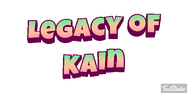 Legacy of Kain Efecto de texto