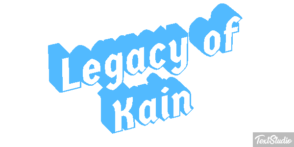Legacy of Kain Efecto de texto