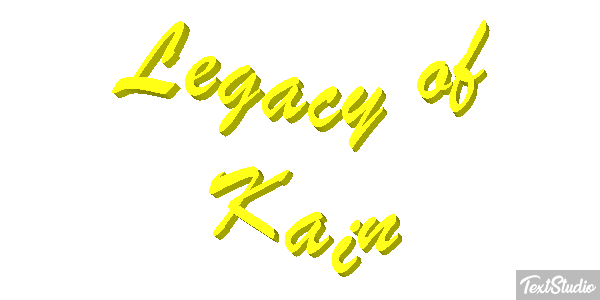 Legacy of Kain Efecto de texto