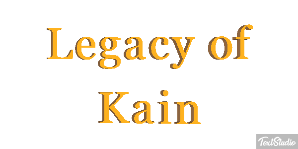 Legacy of Kain Efecto de texto