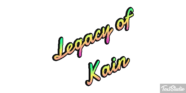 Legacy of Kain Efecto de texto