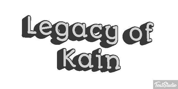 Legacy of Kain Efecto de texto