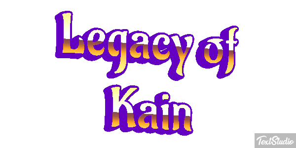 Legacy of Kain Efecto de texto