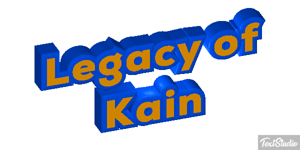 Legacy of Kain Efecto de texto