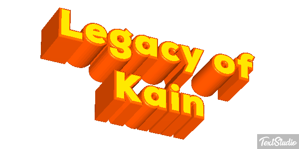Legacy of Kain Efecto de texto