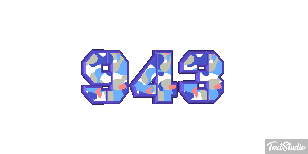 943 Text effect